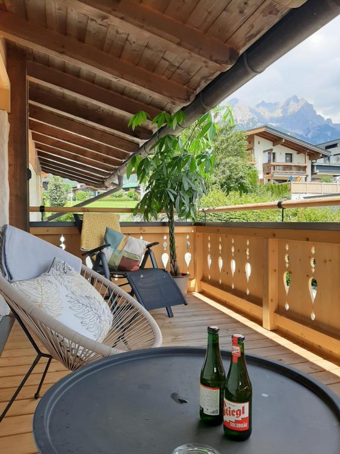 Studio Mit Grosser Loggia Saalfelden Exterior foto